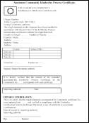 Certificaci�n del proceso Kimberley