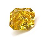 Ejemplo diamante Fancy Vivid Orange Yellow