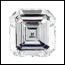 Diamante Asscher de 1,00 quilate color E y pureza VS2 + certificado GIA