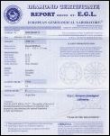 Haga clic para ver una copia del certificado gemol�gico EGL n� 3125397737