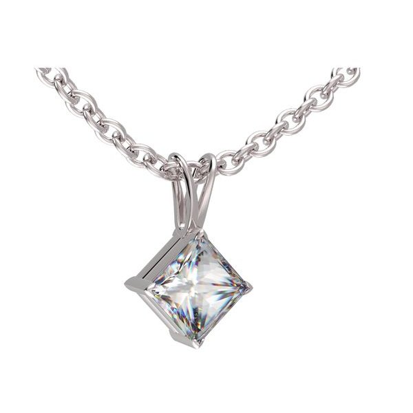 Colgante garras tourne doble anillo en platino, Ref. 5202